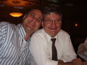 Tamas and fellow Hungarian Driver, Steve.