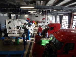 Service centres are among many trucking services to be developed on the CentrePort footprint.