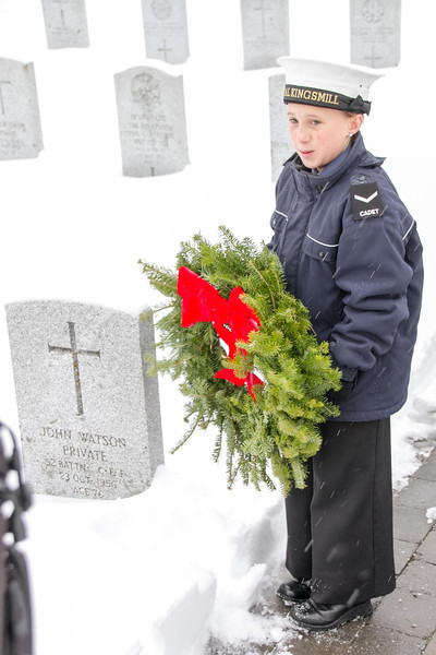 Young Boy with Wreath