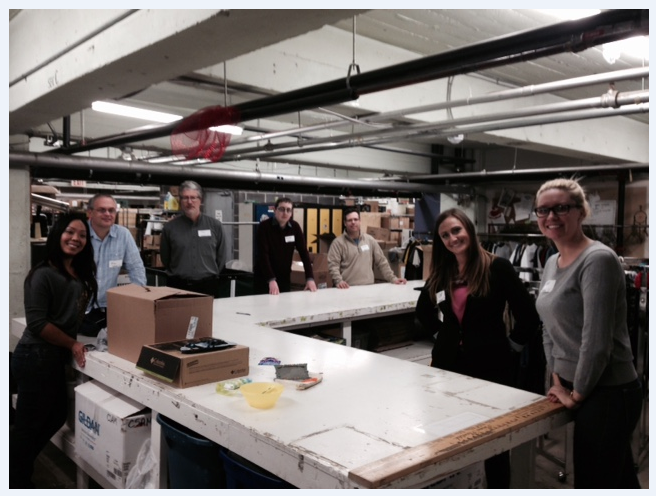 Bison Transport employees at Siloam Mission