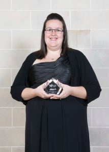 Amanda receives her S.T.A.R Award