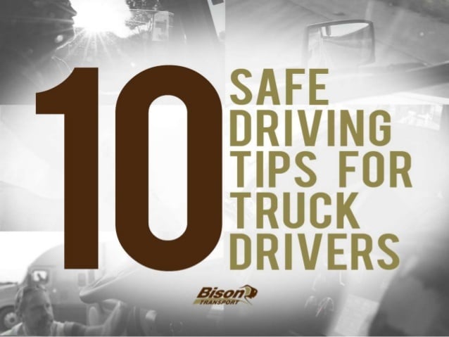 Truck Driving Safety